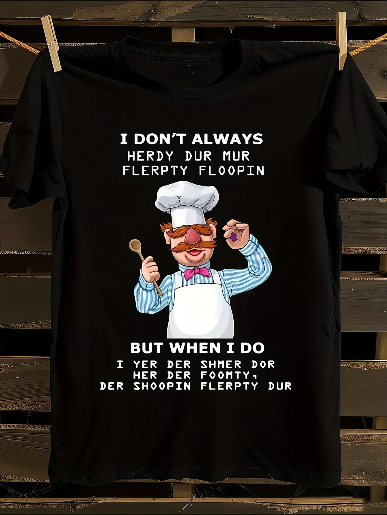 Swedish Chef Tshirt ChefTee T-shirt L