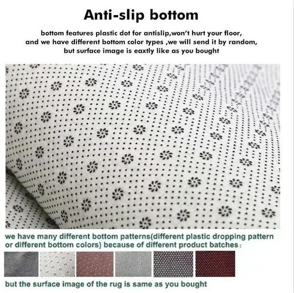 European pastoral style comfortable round carpet Colorful floral bohemian farmhouse decorative Rugs Bathroom anti-slip door mat