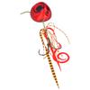 150g Fishing Lure High Carbon Steel 3D Eye Artificial Baits for River Sea Lake FishingRed
