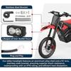 Compatible Fit for Yozma IN 10 Dirt Pit Bike Dual-Beam Headlight, 20W LED Headlight 6500K Plug-Play Motorcycle Auxiliary Light