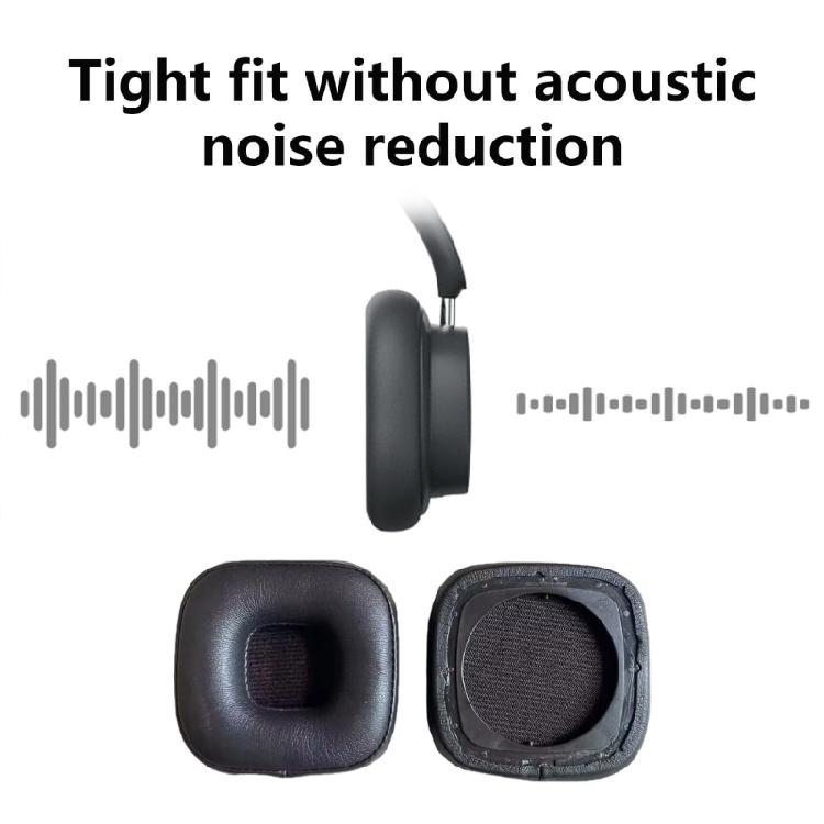 Headphone Replacement Earpads With High Density Foam Soft Protein Leather Ear Cushions for  4 Headphone Earcups