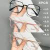 3PCS Fashion Reading Glasses Anti Radiation Glasses Metal Eyeglass Eyeglasses for Woman Men Anti Blue Light Eyewear