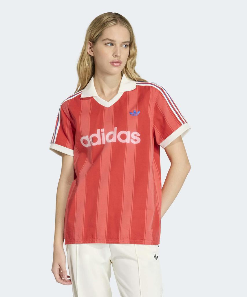 ADIDAS Twill Football Jersey - Semi-Lucid Red / Kf5750