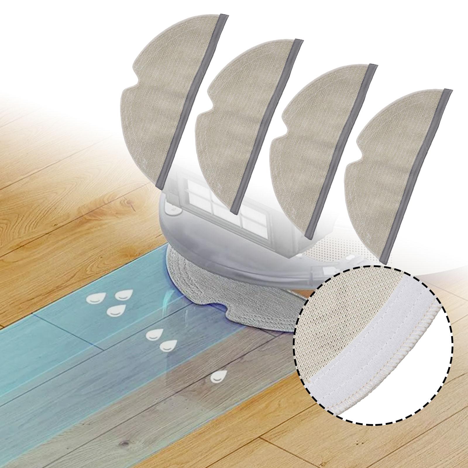 Поддерживайте пиковую производительность 4 микрофибровые салфетки для робота-пылесоса Q8 MAX MAX Plus Быстрая и эффективная уборка China Mainland