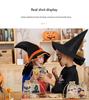 5Pcs New Halloween Linen Bundle Pocket Candy Biscuit Storage Bag Halloween Gift Decoration Drawstring Bundle Pocket