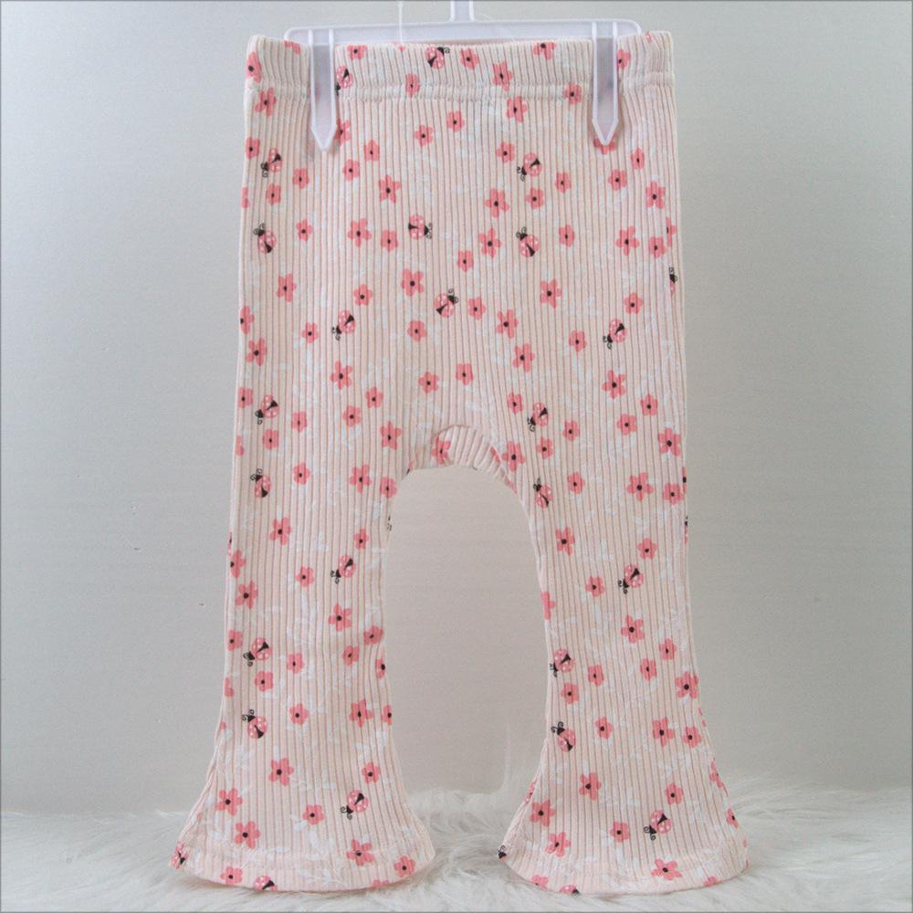 4-Piece Baby Girl Set: Headband, Bodysuit, Socks, Pants (0-3M)
