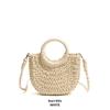 2026 Artistic Retro Round Woven Handbag - Large Capacity Women's Beach Bag