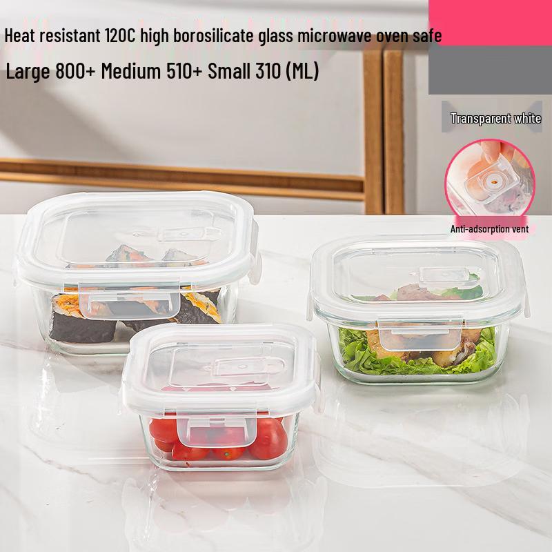 Ru Han Glass Food Storage Container Set