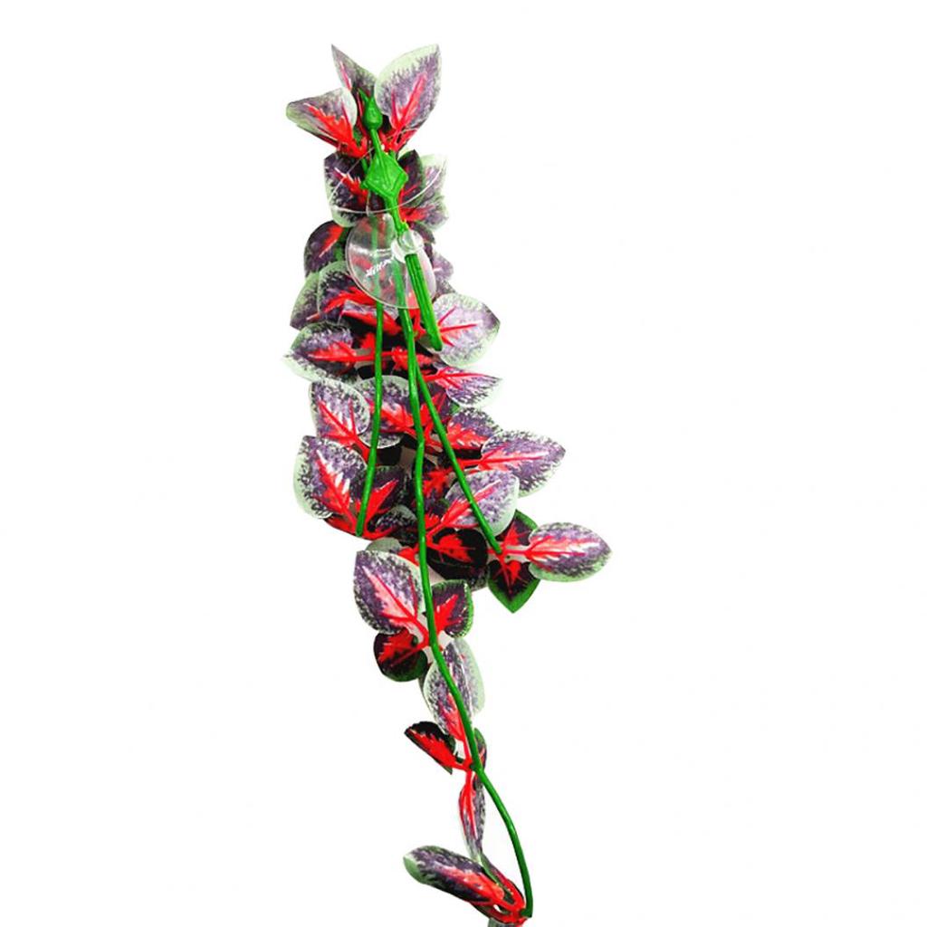 Artificial Vine Plant Simulation Fish Tank Reptile Terrarium Aquarium Decoration