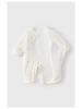 Neugeborenen-Strampler aus reiner Baumwolle - Atmungsaktiver Baby-Overall für Frühling & Herbst mit Schmetterlings-Design