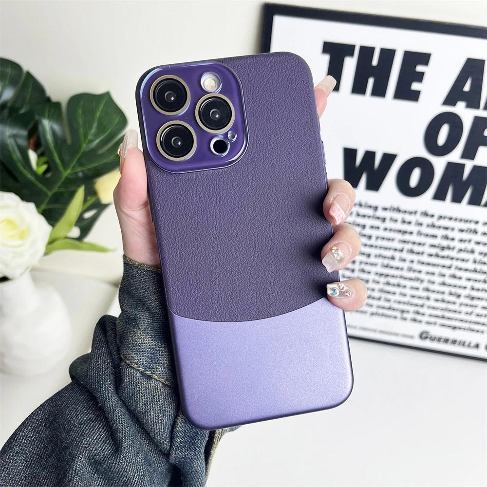 

Модный магнитный чехол для мобильного телефона с защитой от падений и кристаллами для iPhone 15pro 15promax 14plus 14pro 12pro 15 14promax For iPhone 13 фиолетовый