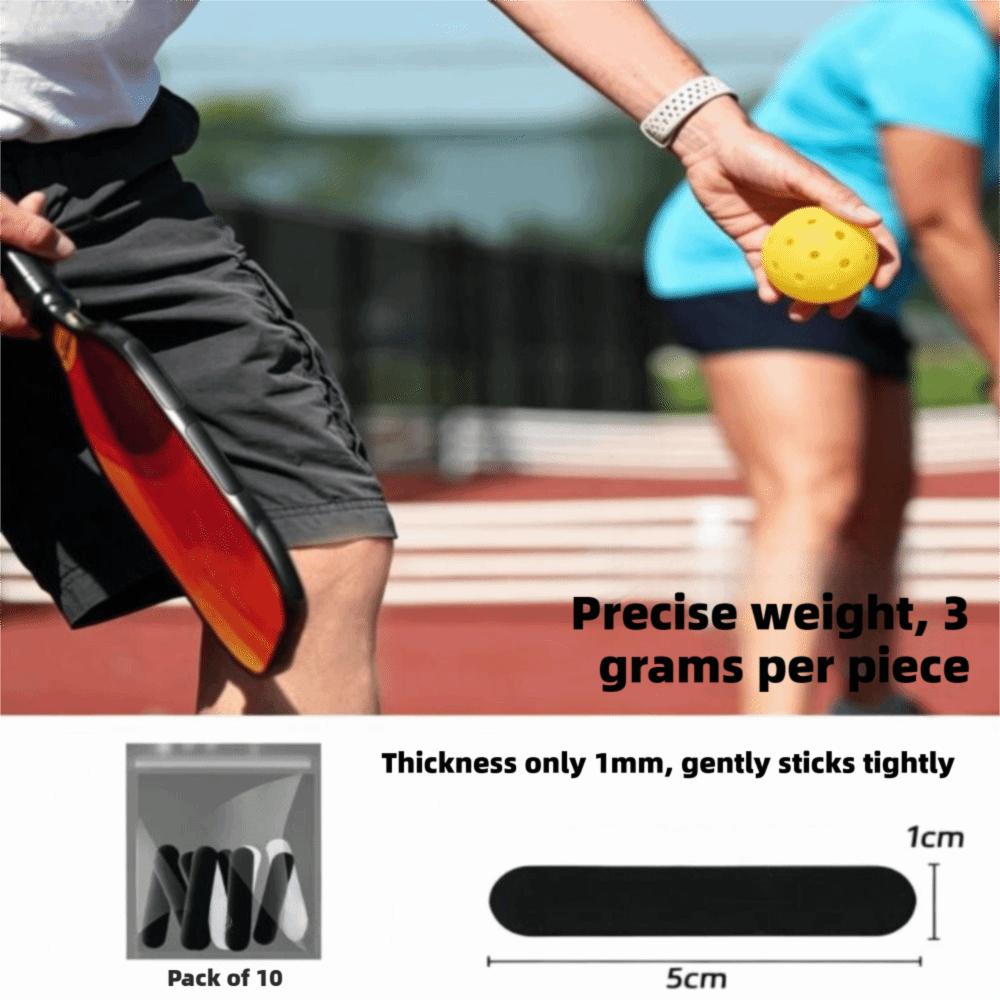 10Pcs Custom Balance Pickleball Paddle Weight Tape Self Adhesive Paddle Balance Strips  Racket Frame