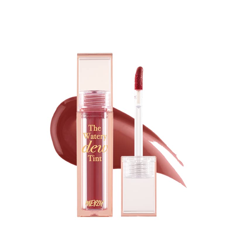 MERZY The Watery Dew Tint, Lip Tint, Watery Glow Tint, Cosmetics, Korean Cosmetics, Korean Lip (WD2. Bitten Rose)