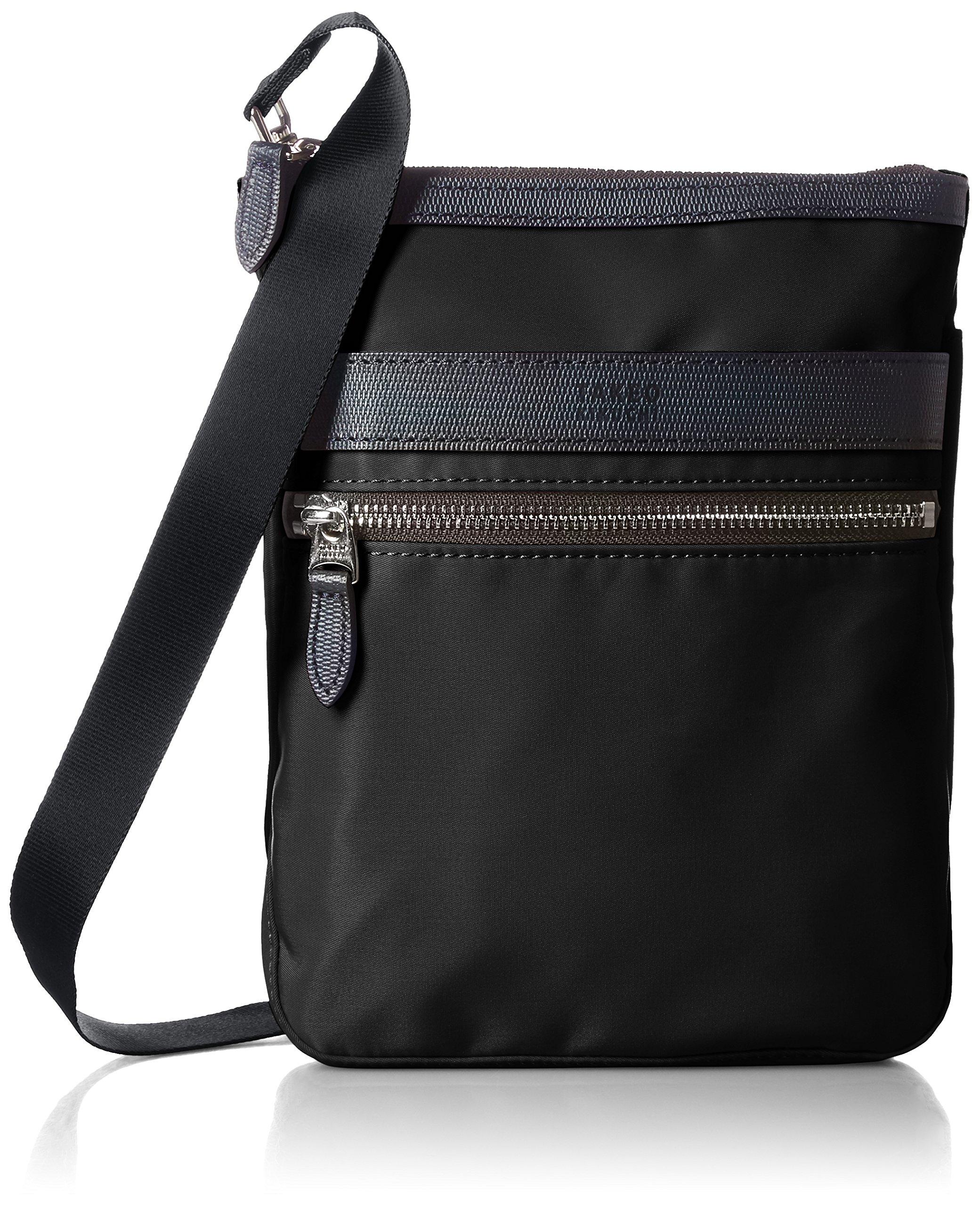 Сумка через плечо Takeo Kikuchi Grail, Сумка для ножниц, Мешочек для мела, 2-в-1, 708101, Черный