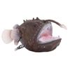 Anglerfish Figure Simulation Marine Animal Toy Plastic Sea Fish Model for Collection and Desk