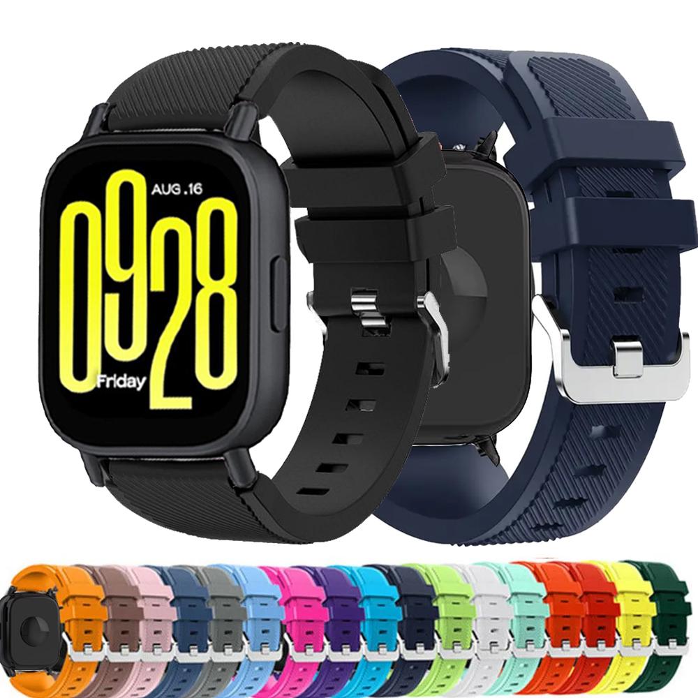 Sport Silicone Band For Redmi Watch 5 Active/5 Lite Smartwatch Belt Bracelet Correa Xiaomi Redmi Watch5 Active 22mm Watch Straps