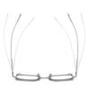 Classic Blue Ray Blocking Glasses Men Women Metal Square Anti-Blue Light Eyeglasses Ultralight Frame Eyewear
