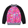 Spring and Autumn Men and Girls Fashionable Cute Printing Color Collision Jacket Children Splicing Jacket Baby Cardigan