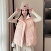 New Cotton Vest Autumn and Winter Versatile Fashion Foreign Korean Version Loose Girls Vest Vest Jacket