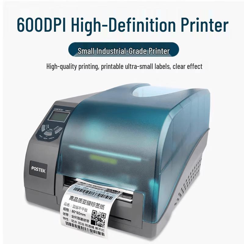POSTEK G6000 600dpi Industrial Thermal Transfer Label Printer CN plug (adapter included)