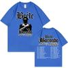 Rapper Beele Borondo Tour 2026 T-shirtUnisex Fashion Vintage Short Sleeve T-shirts Summer Casual Loose 100%cotton T Shirt