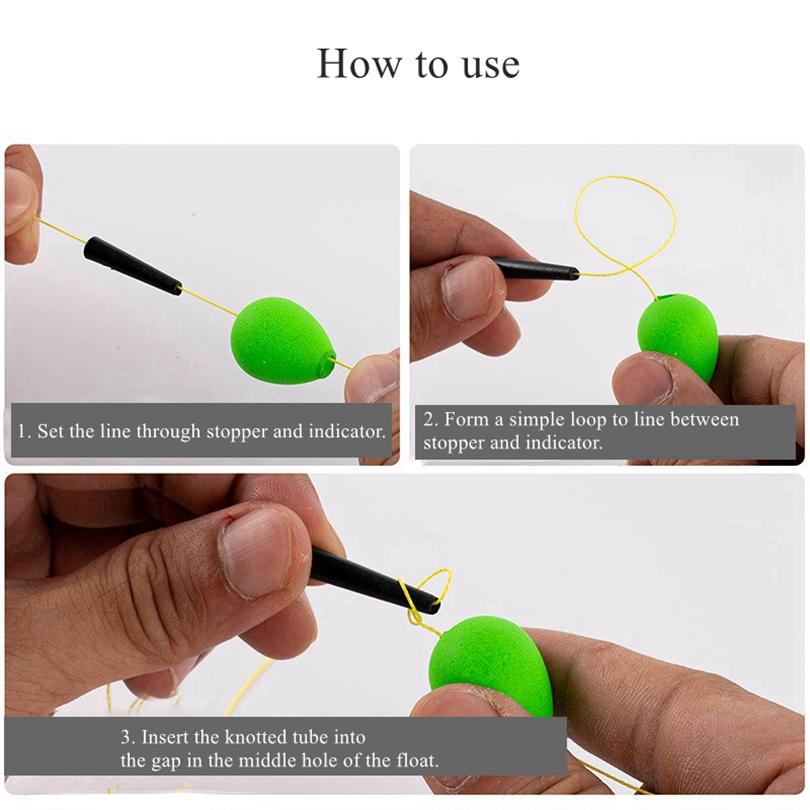 Schwimmer Schaumstoff Pose Positionierungspose Fliegenfischen Bissanzeiger für Forelle Offshore Salzwasser Süßwasser