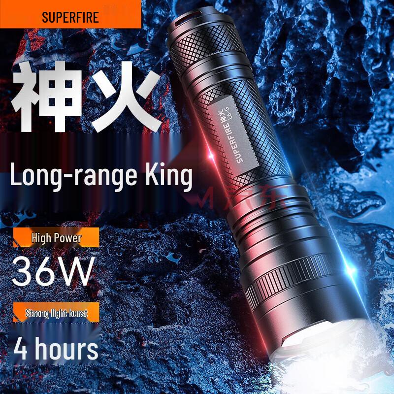 SupFire L6-G Ultra-Bright LED Flashlight