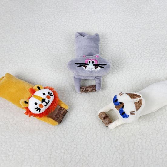Jouet en Peluche Animal Chat Chat en Peluche Lion avec Herbe à Chat Jouet à Mâcher Chat Mignon Chaton Jouet de Dentition pour Chats d'Intérieur Soulagement de l'Ennui