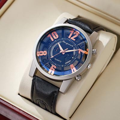 Fashion Style Men's Watches Original Design Mans Quartz Wristwatches Business Male Best Gifts Clock for Husband,Family,Friend