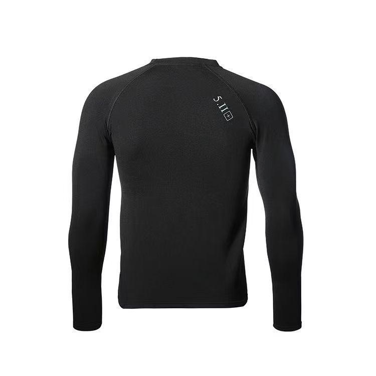 Men's Plus Velvet Warm Base Layer Set – Outdoor Autumn Top & Pants for Cold Protection