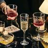 European Classical High-Stemmed Martini Glass - Artistic Cocktail & Wine Glass for Bars