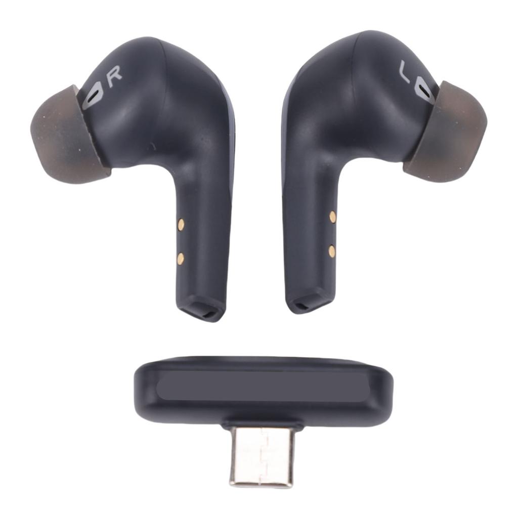 Wireless Earbuds with ENC Mic 2.4GHz 3D Stereo Bluetooth 5.3 Headphones with USB C Dongle for VR PC Phone Game Console