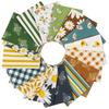 Soimoi 16 Pc Fat Quarter Bundle-  Honeybee Floral  Print 18"x 22"  DIY Patchwork-  100   Cotton  Pre-Cut Quilting Fabric