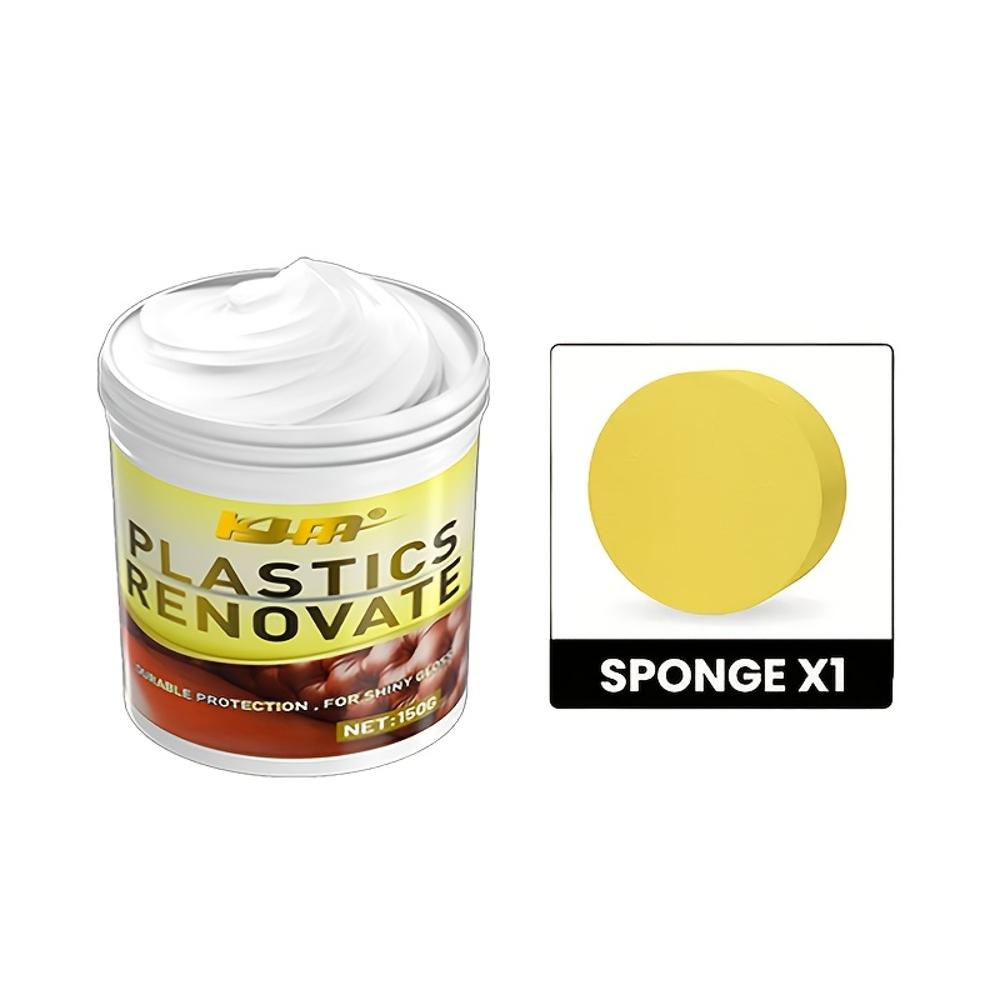 

Multi-purpose leather care kit: Includes sponge, sofa maintenance wax, car interior refurbishing paste. Visible results. Essenti