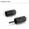 Bicycle Cassette Lockring Removal Tool 12 Teeth CR-V Steel Bike Cassette Flywheel Sprocket Remover Wrench Cycling Repair Tool