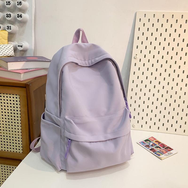 Casual Backpack Women's Large-capacity New Junior High School High School Student College Bag Versatile Backpack