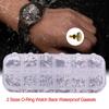 1.4-2.8mm 12 Sizes Rubber Rings Watches Gaskets Tiny Crown O Ring Box Set For Waterproof Seal