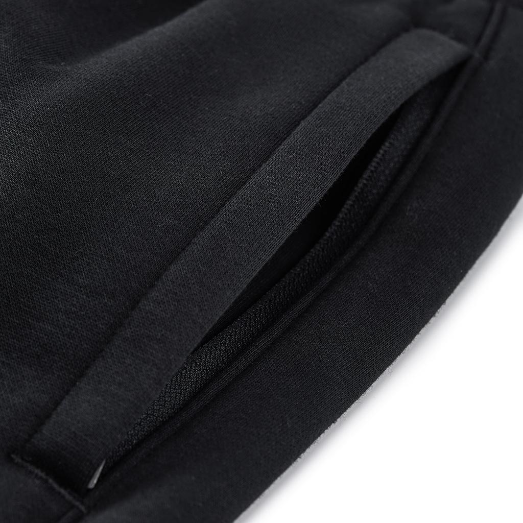 Men's Pants Li-Ning Casual Pants Men's Black Moderate Cuffed Pants