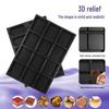 WS Commercial Carbon Steel Non-Stick Crispy Honey Cake Baking Molds