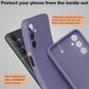 Coque + Verres Trempés - Samsung - Galaxy A15 5G - Silicone Ultra Fine - Antichoc - Violet Foncé