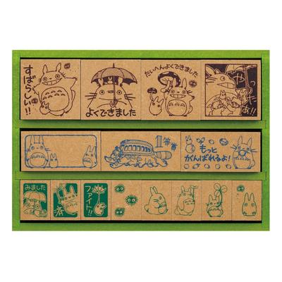 Beverly Studio Ghibli My Neighbor Totoro Wooden Reward Stamp DX Stamp, SG-135