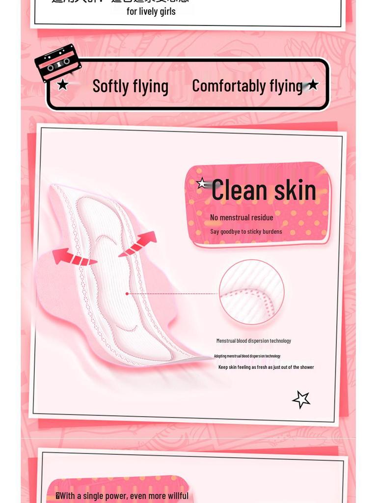 Sofi 27-Count Menstrual Combo: Elastic, Breathable, Close-Fitting Panty Liners & Soft Cotton Feel Pads for Day & Night, Super Sleep 290.