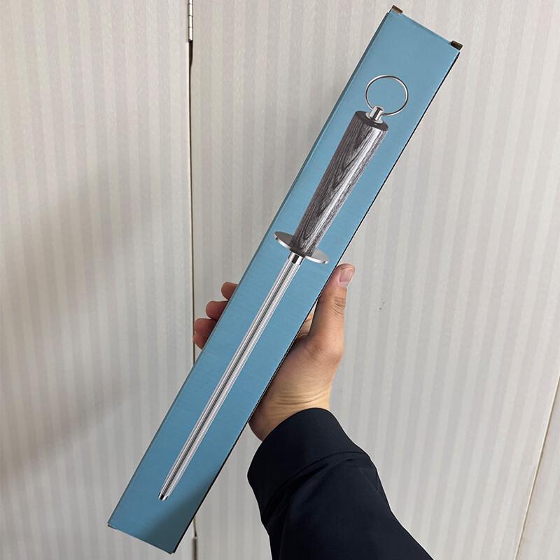 

ZISIZ Colored Wood Handle Knife Sharpening Rod