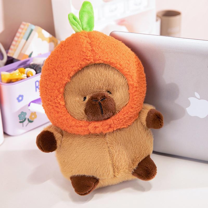 Adorable Capybara Plush Toy Soft Stuffed Animal Pillow For Kids And Girls Gift