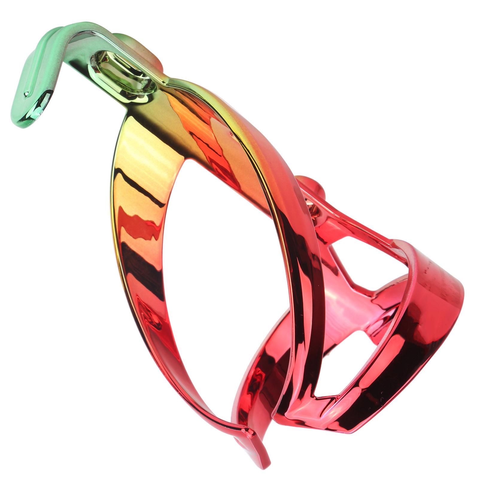 

Mountain Bike Cycling Water Cup Holder Colorful Lightweight Bottle Cage Bracket(Red Golden Green )