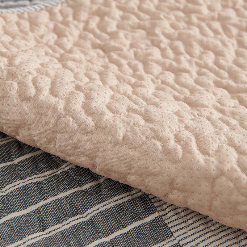 Sofa Cushion, Cotton, Suitable for All Seasons, Nordic Pure Cotton Fabric, Non-slip, Modern Simple Leather Cover, Living Room Seat Cushion