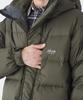 Cliff Mayer NANGA Collaboration Retro Down Jacket, Men's Large, Khaki