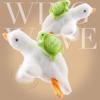 Plush Cat Chewing Toy With Sound And Moving Bird For Interactive Play