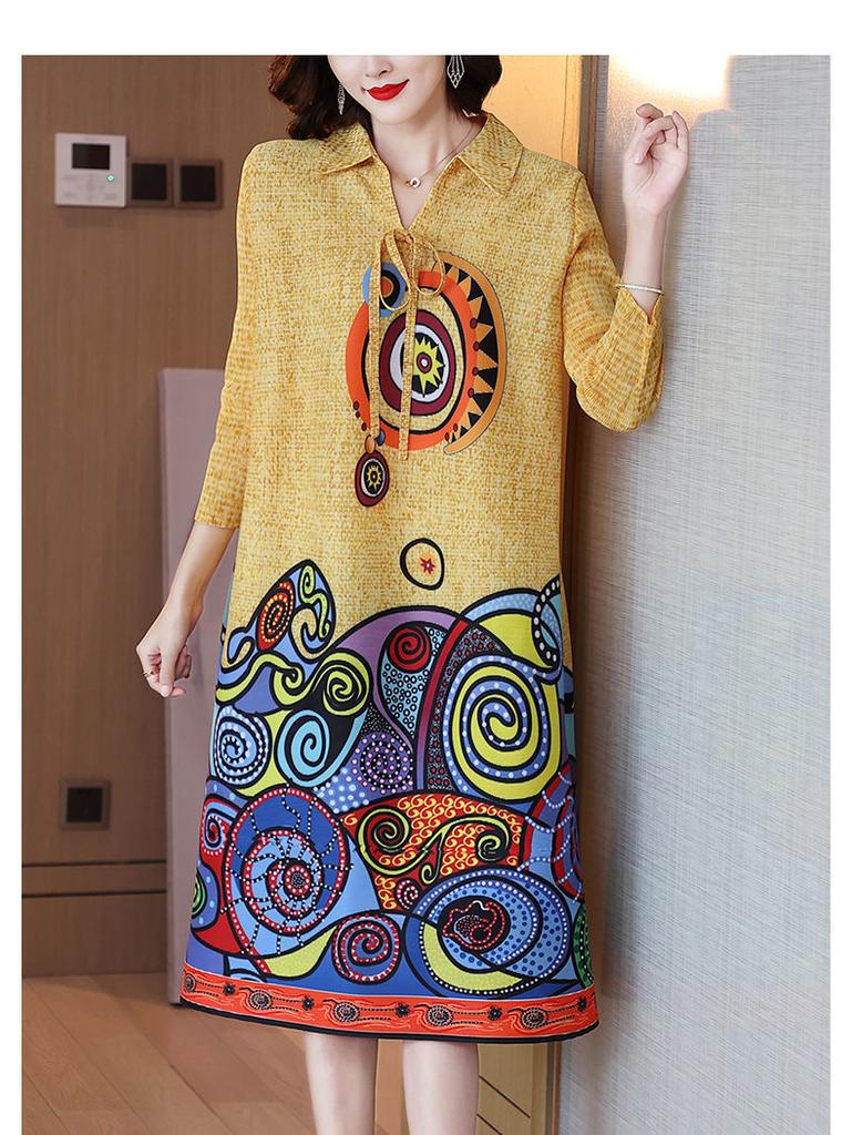 Kleid Ozean Mutter Kleid 2022 Neue Weibliche Temperament frauen Kleidung