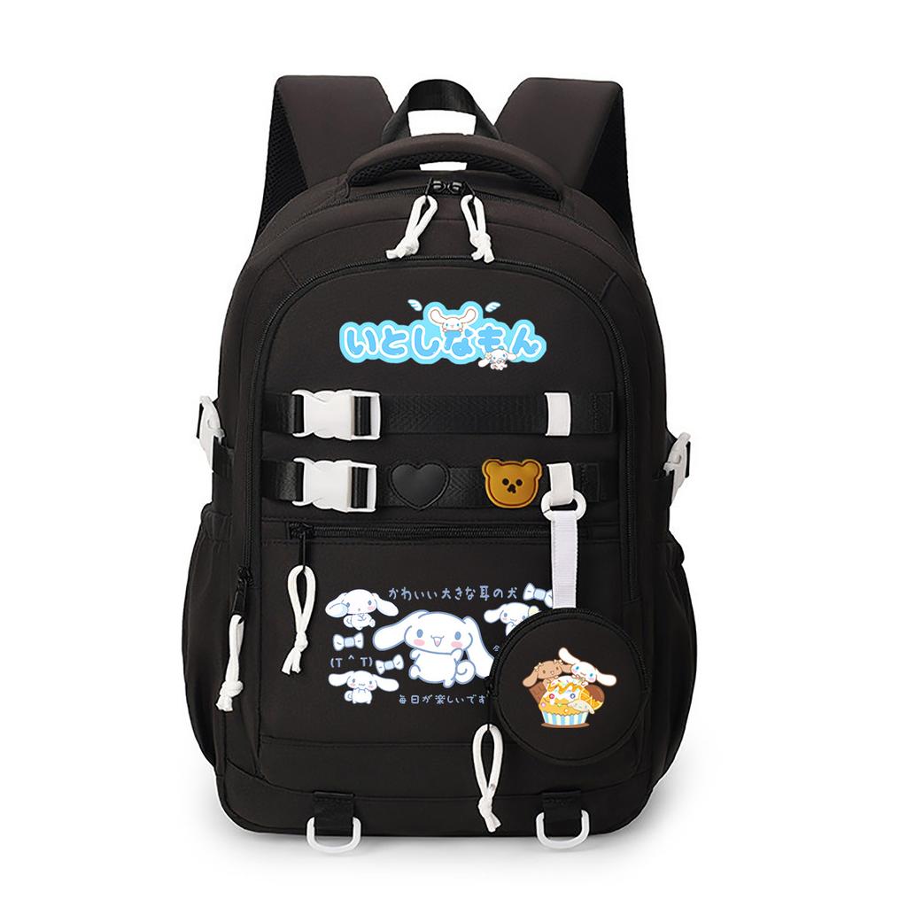 Big-Eared Puppy Cute Small Fresh Backpack High-Value Student Schoolbag Large-Capacity Load Reduction Spine Protection